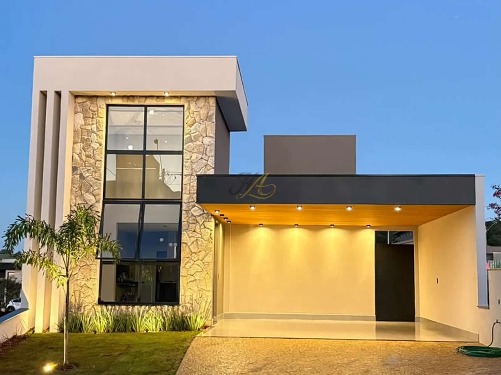 Casa térrea de 157,40 m² com 3 suítes, área gourmet e piscina à venda em condomínio | Quinta da Mata 